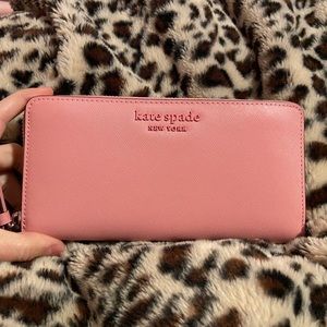Large continental Kate spade wallet